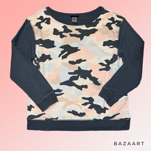 Mark Camouflage Longsleeve Top